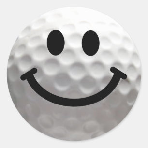 Sticker Rond Boule de golf