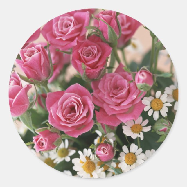 Sticker Rond Bounty du jardin 1 (Devant)