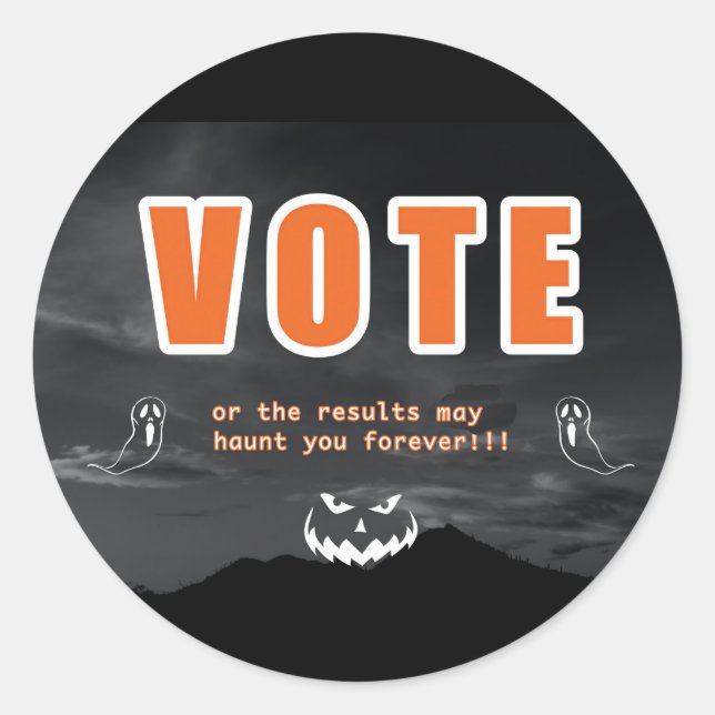 Sticker Rond Bouton (Devant)