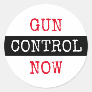 Sticker Rond Bouton Contrôle d'arme maintenant
