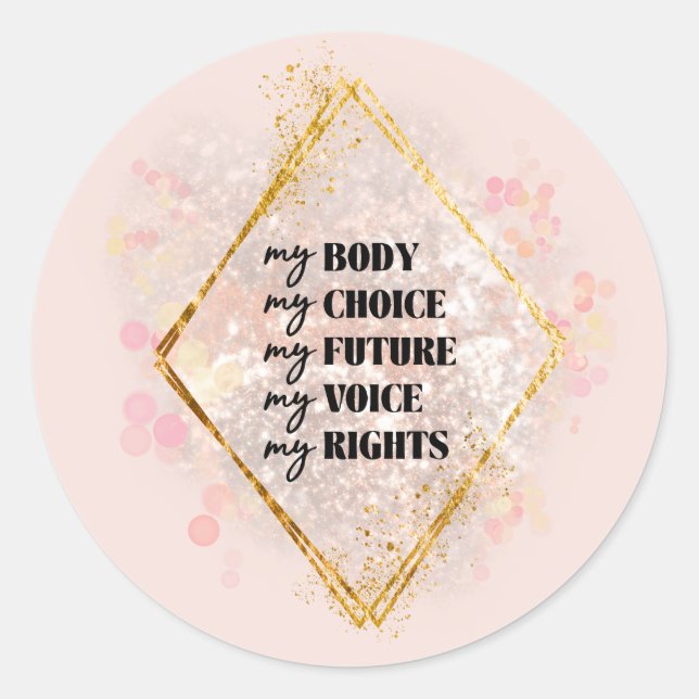 Sticker Rond Bouton MINE (Devant)