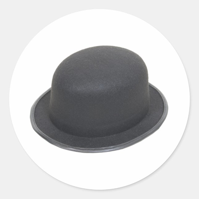 Sticker Rond BowlerHat080909 (Devant)