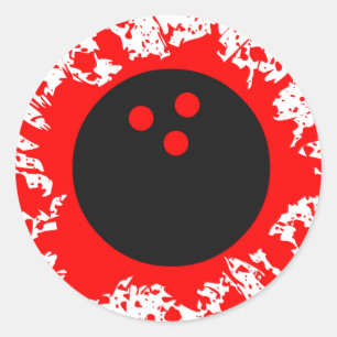 Sticker Rond bowling