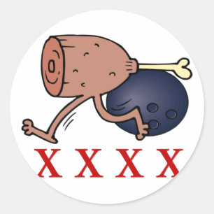Sticker Rond Bowling Hambone