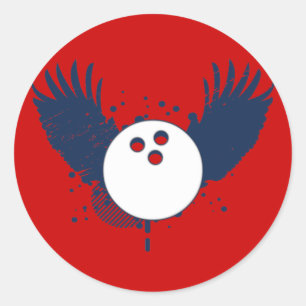 Sticker Rond bowling hi-fi