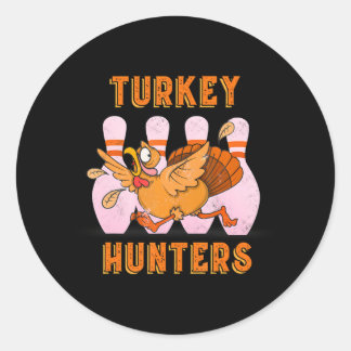 Sticker Rond Bowling Team Turquie Hunters