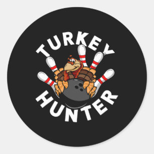 Sticker Rond Bowling Turquie Hunter