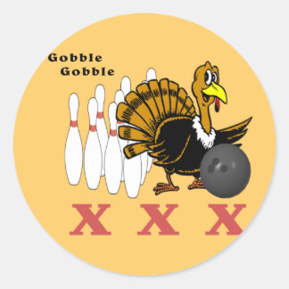Sticker Rond Bowling Turquie XXX