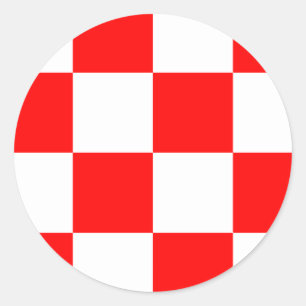 Sticker Rond Brabant Nord, Pays-Bas