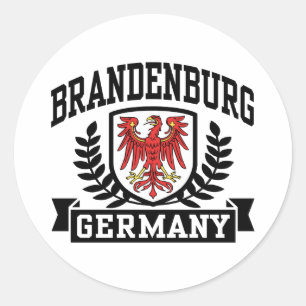 Sticker Rond Brandebourg