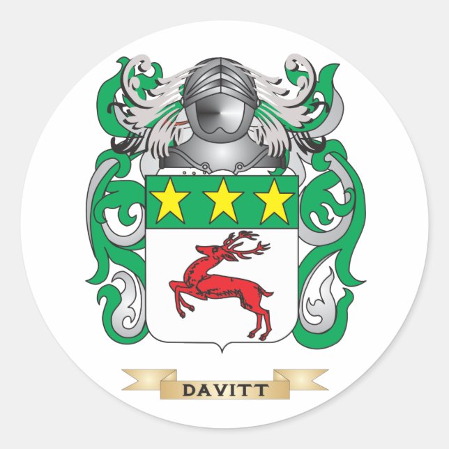 Sticker Rond Bras Davitt (Devant)