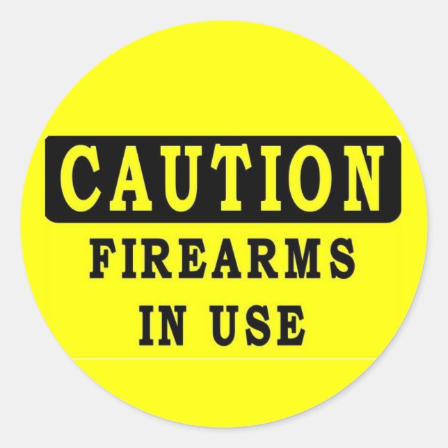 STICKER ROND BRAS DE FEU EN COURS D'UTILISATION (Devant)