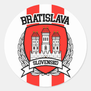 Sticker Rond Bratislava