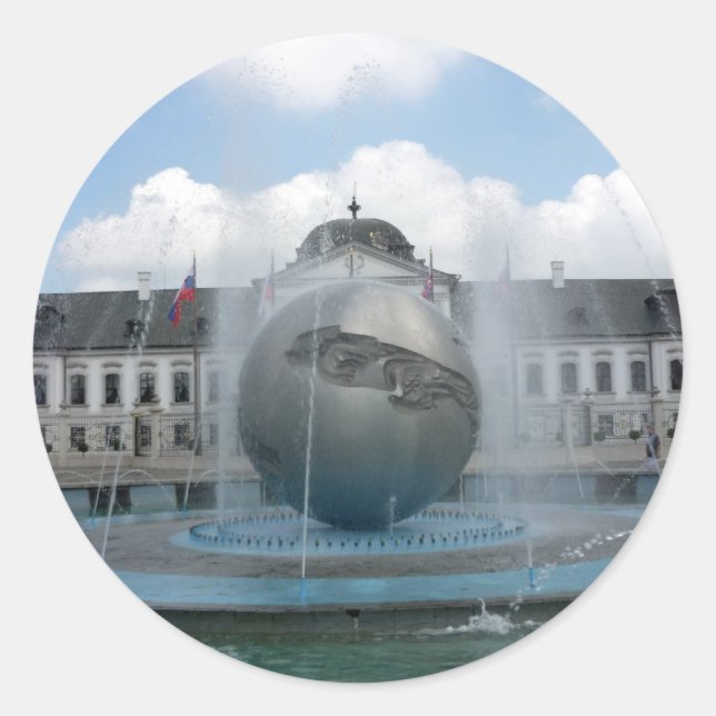 Sticker Rond bratislava herbalkovich (Devant)