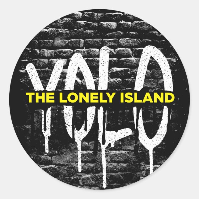 Sticker Rond Brick (Devant)