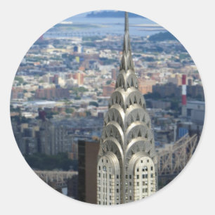 Sticker Rond Brillant comme le Chrysler Building