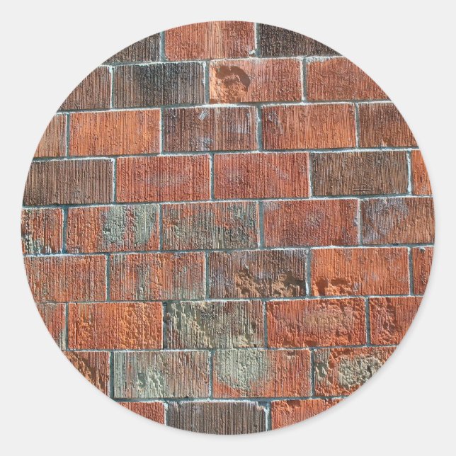Sticker Rond briques (Devant)