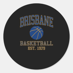 Sticker Rond Brisbane