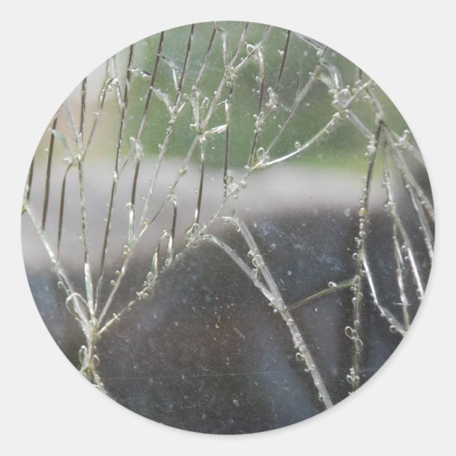 Sticker Rond Brisé (Devant)