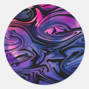 Sticker Rond Brise d'été