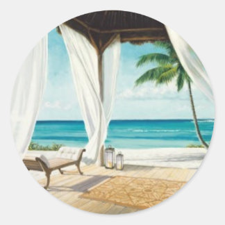 Sticker Rond brise marine