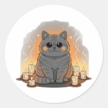 Brit Cercle aux bougies - Halloween Shorthair brit