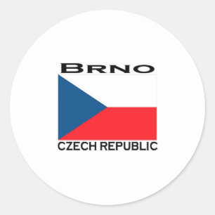 Sticker Rond Brno