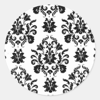 Sticker Rond Brocade