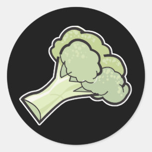 Sticker Rond brocoli