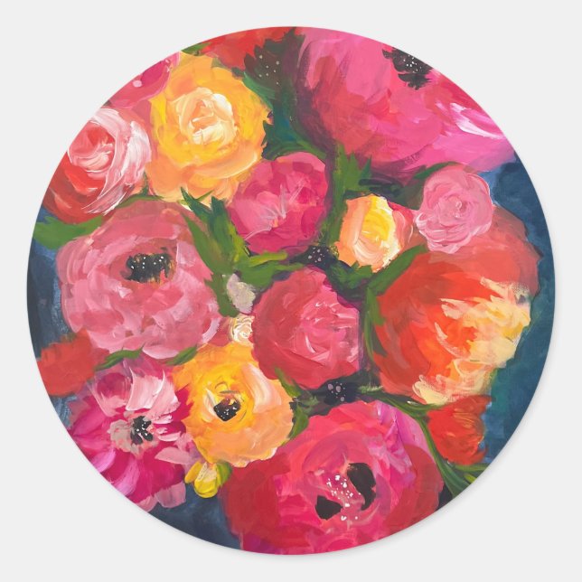 Sticker Rond Brodeur (Devant)