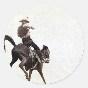 Sticker Rond Bronco