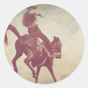 Sticker Rond Bronco