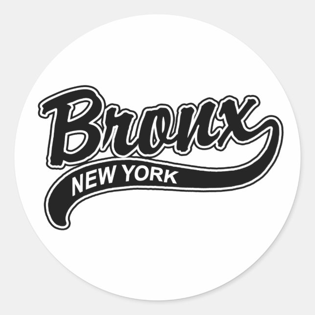 Sticker Rond Bronx (Devant)