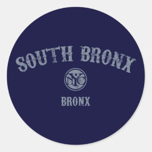 Sticker Rond Bronx du sud