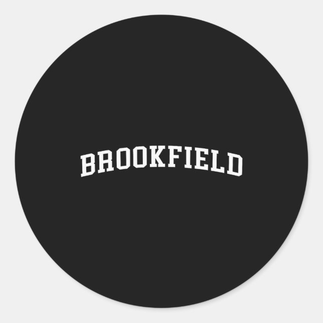 Sticker Rond Brookfield  (Devant)