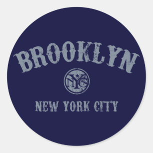 Sticker Rond *Brooklyn