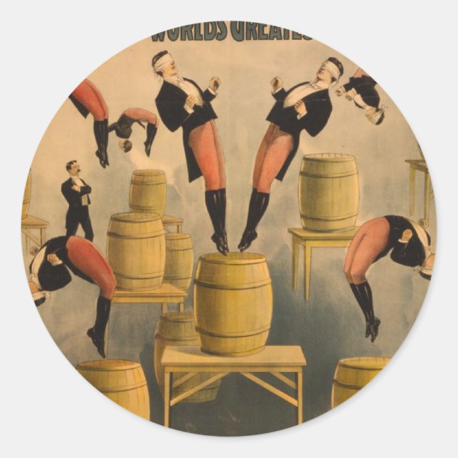 Sticker Rond Bros à sonneries. / Raschetta Bros. (Devant)