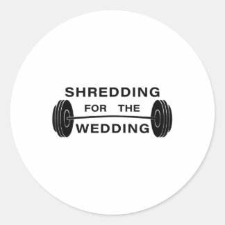 Sticker Rond Broyage Pour L'Épouse Mariage Ou La Pièce _1