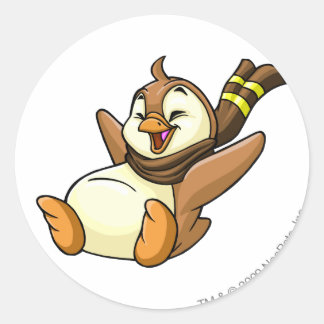 Sticker Rond Bruce Brown
