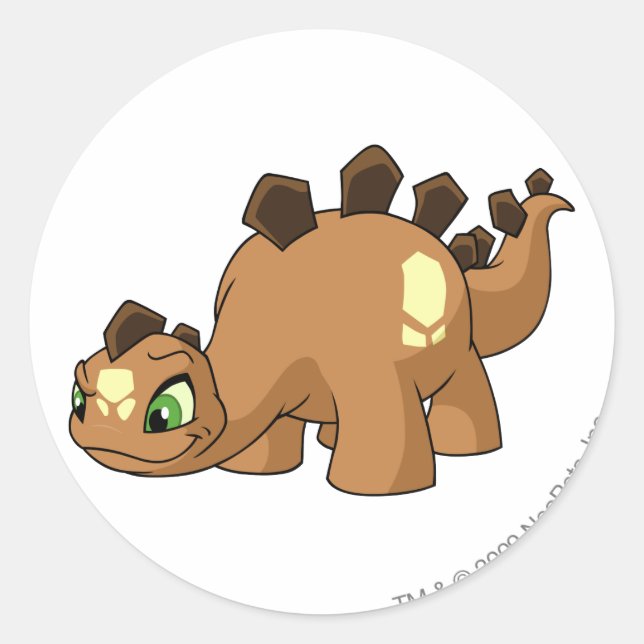Sticker Rond Brun de Chomby (Devant)