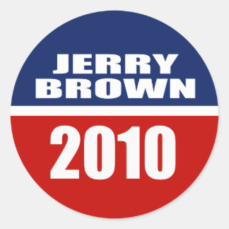 STICKER ROND BRUN DE JERRY POUR LE GOUVERNEUR