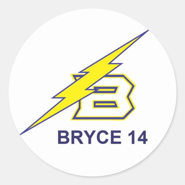 STICKER ROND BRYCE 14 (Devant)