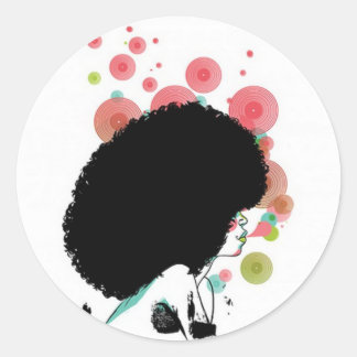 Sticker Rond Bubble Bee