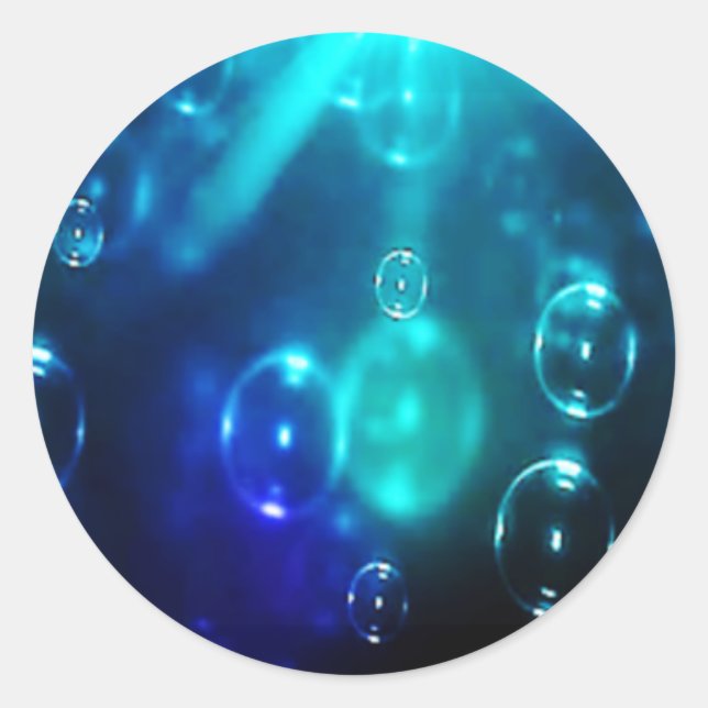 Sticker Rond Bubbles (Devant)