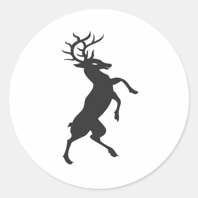 Sticker Rond Buck (Devant)