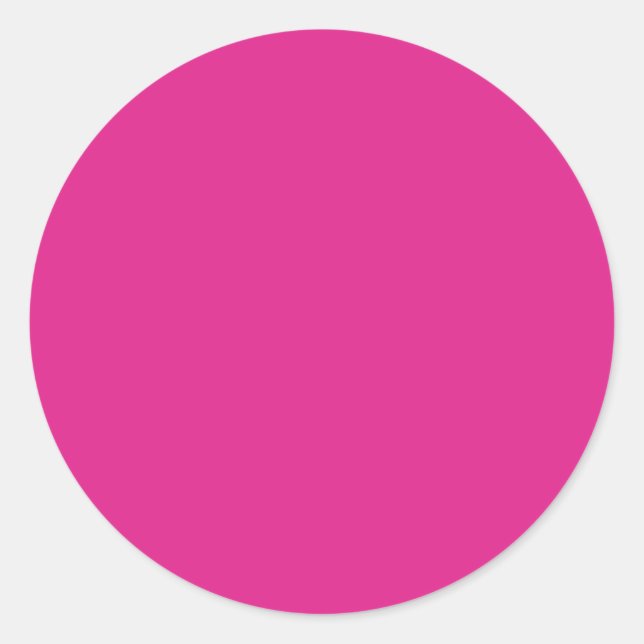 Sticker Rond BUDGET ROSE CLAIR Moderne Mariage Core (Devant)