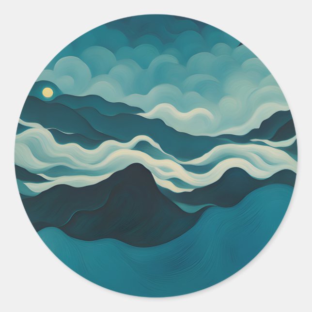 Sticker Rond Buffet (Devant)