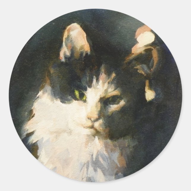 Sticker Rond Buffy - Détail de l'autocollant #3 (Devant)