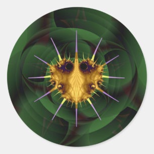 Sticker Rond Bug de soja