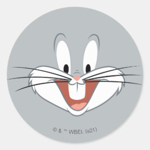 Sticker Rond BUGS BUNNY™ Smile
